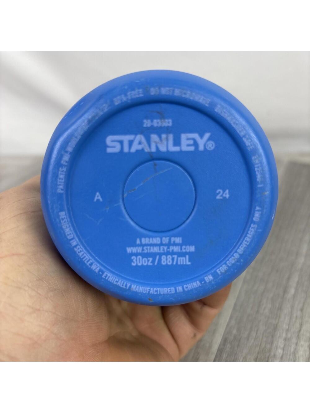 Stanley 30oz Varsity IceFlow Flip Straw Tumbler Azure Mesh Limited Edition - Picture 13 of 15